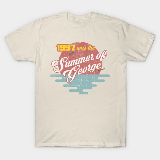 The Summer of George distressed T-Shirt by hauntedjack